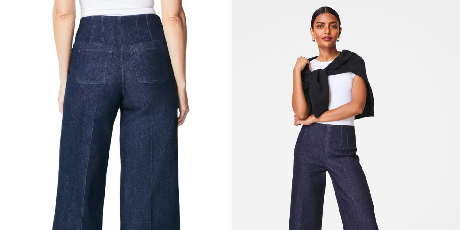 Spanx’s Zero Waistband Cropped Denims Are on Sale