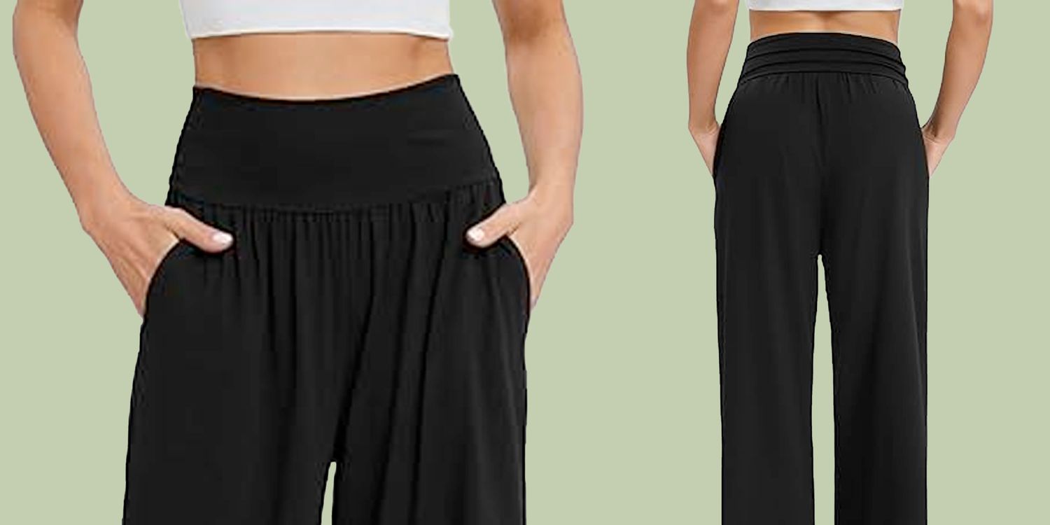 The Gracyoga Yoga Pants Are Cozy and Wrinkle-Free, Per Followers