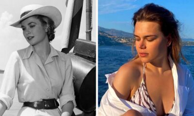 Camille Gottlieb Channels Grandma Grace Kelly’s Poolside Glamour