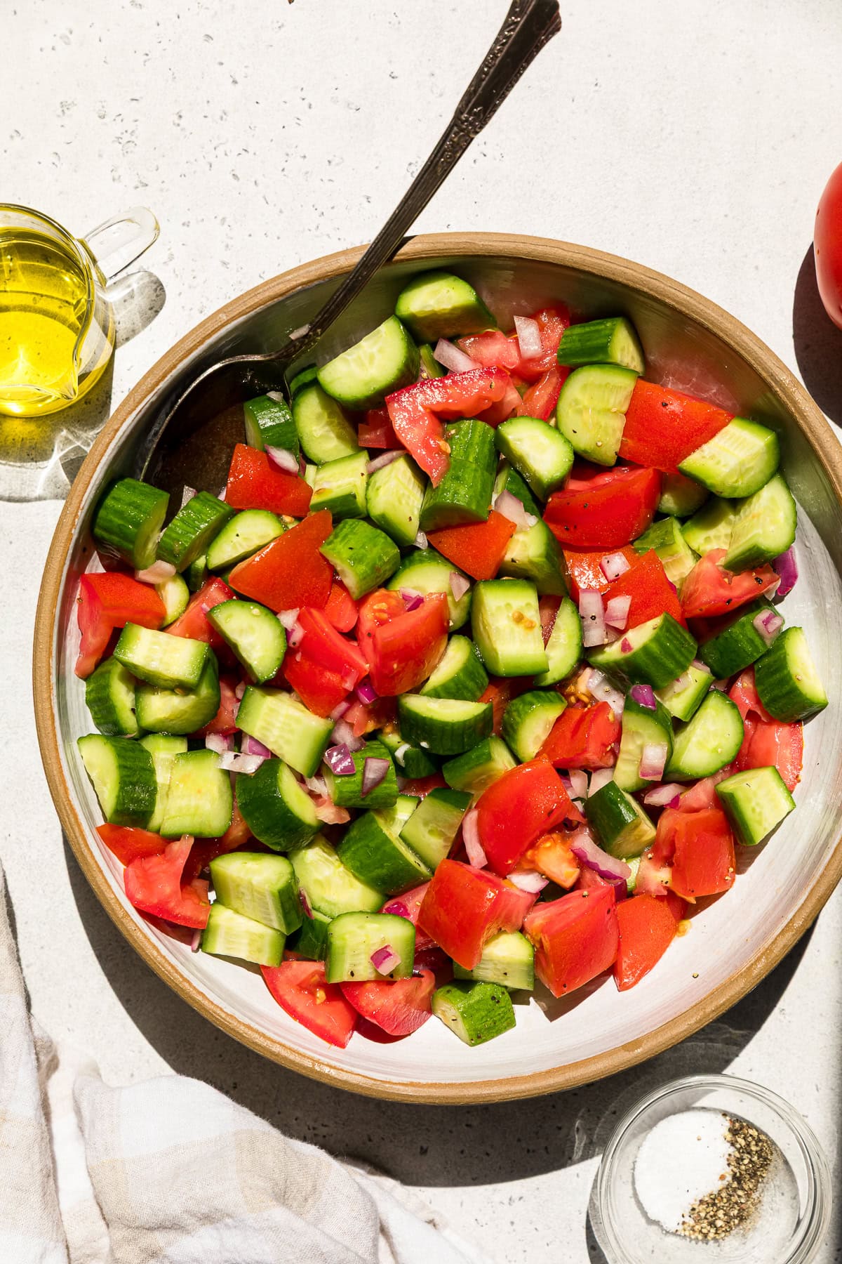 Cucumber Tomato Salad – Skinnytaste