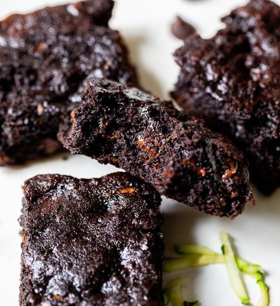Zucchini Brownies (Flourless and Gluten-Free)