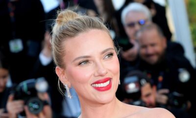 Scarlett Johansson Stuns in a Bridal Halter Costume and Gen Z Coiffure