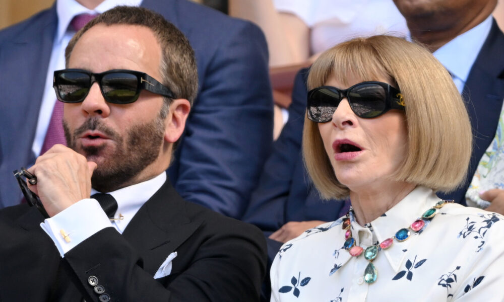 Anna Wintour Wore a Stunning Drop-Waist Costume to Wimbledon