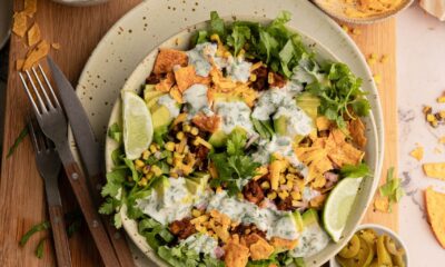 This Vegetarian Taco Salad is the Final Loaded Salad