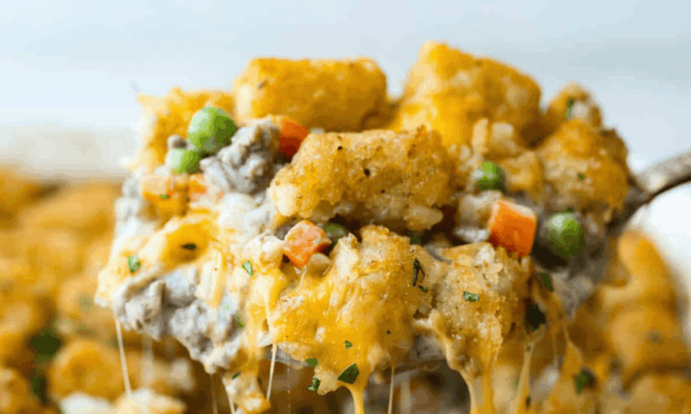 Traditional Tater Tot Casserole Recipe