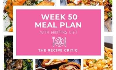 Weekly Meal Plan #50 | The Recipe Critic