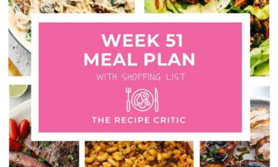 Weekly Meal Plan #51 | The Recipe Critic Weekly Meal Plan #51 | The Recipe Critic