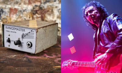 Tony Iommi on the modified treble booster his tech threw out