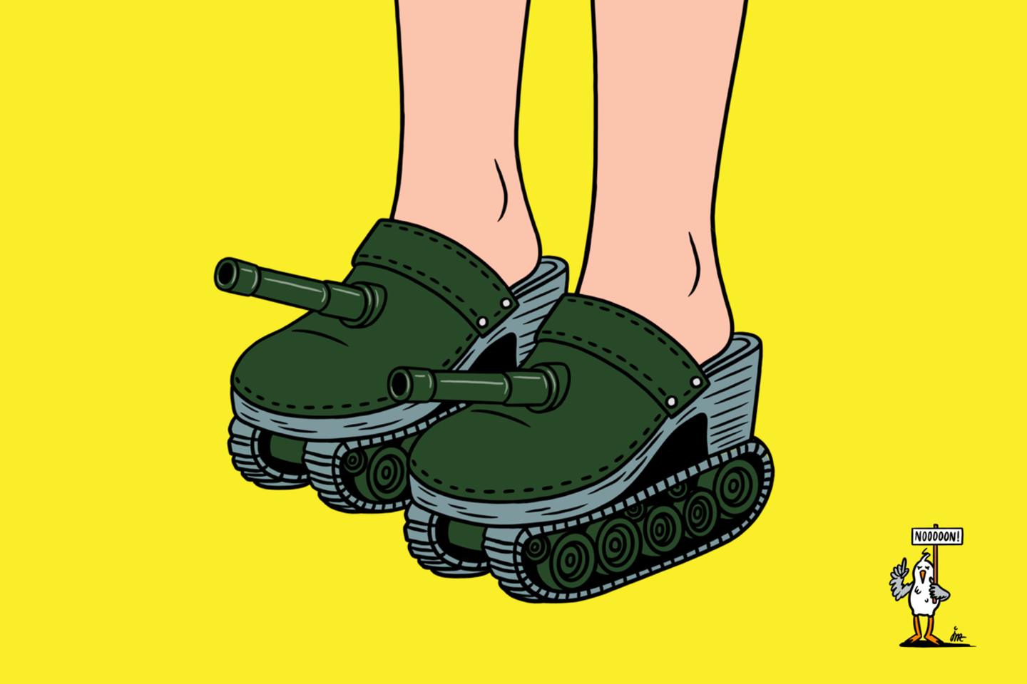 Is it ever a good suggestion to… put on clogs?