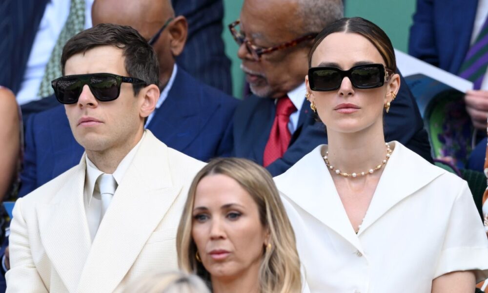 Keira Knightley and James Righton Put on Matching Wimbledon Whites