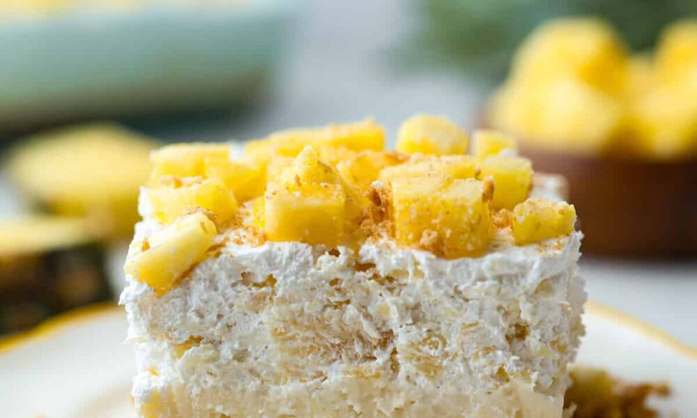 Simple, No-Bake Pineapple Delight Recipe