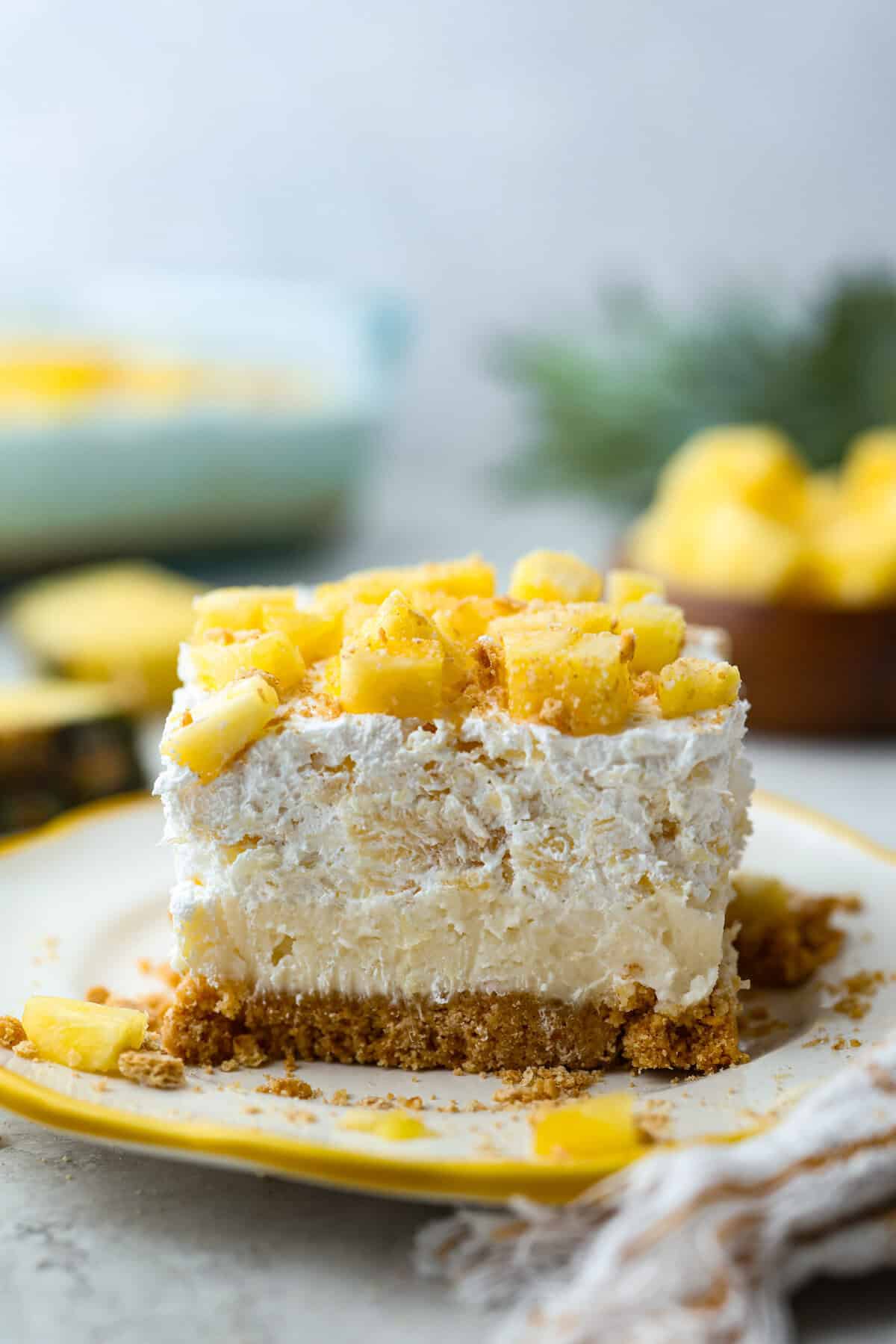 Simple, No-Bake Pineapple Delight Recipe
