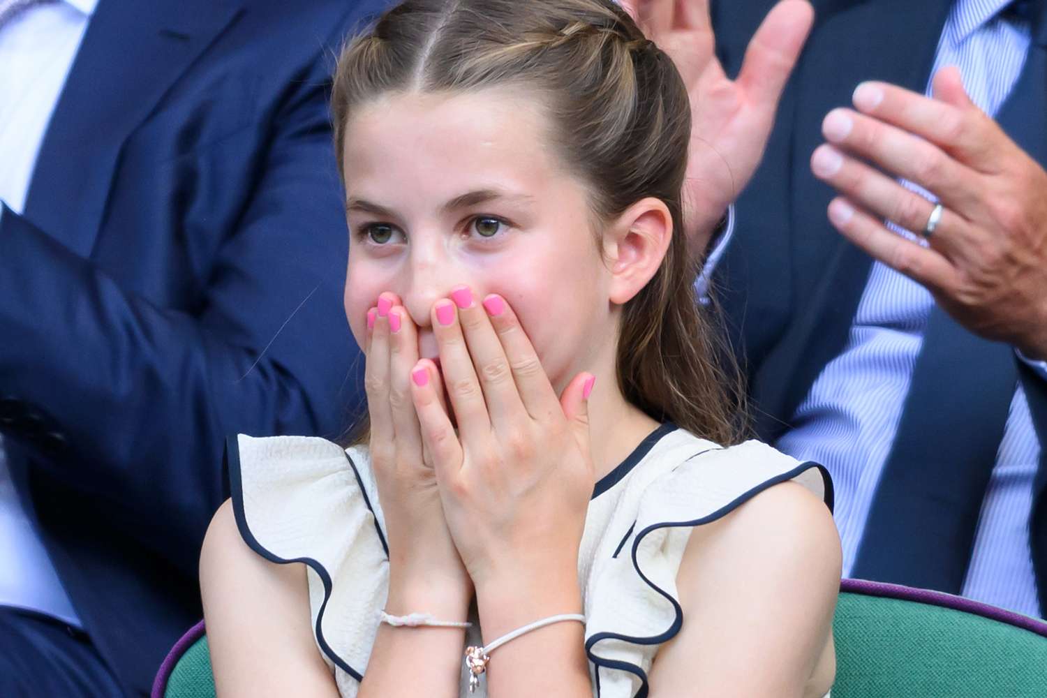 Princess Charlotte’s Appeal Bracelet at Wimbledon Included Lion King Reference Princess Charlotte’s Appeal Bracelet at Wimbledon Included Lion King Reference