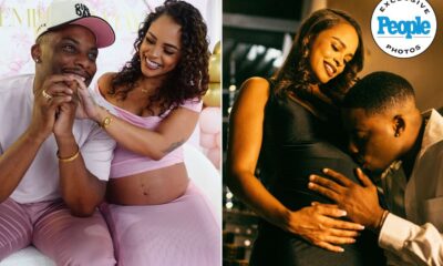 ‘Energy’ Star Woody McClain Shares Unique Photographs from Child Bathe for Twins