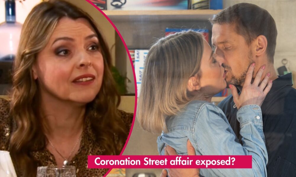 Tracy catches Carl and Abi as affair continues