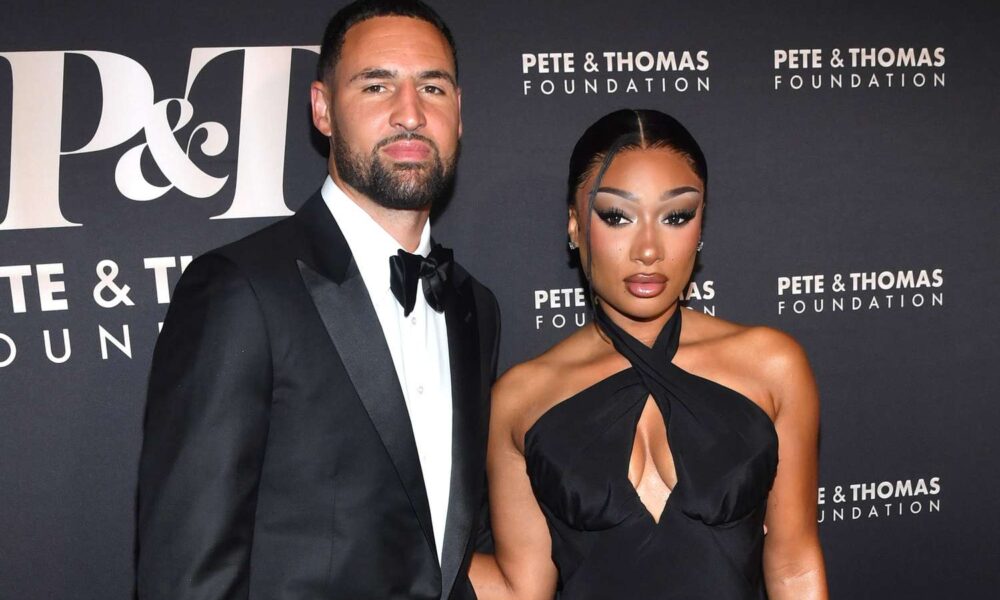 Megan Thee Stallion and Klay Thompson Have Second of PDA within the Dugout