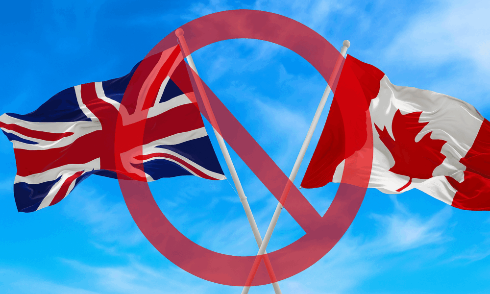 The Canadian Authorities Simply Sounded The Alarm On Banned Items For Journey To One Of Its Closest Allies