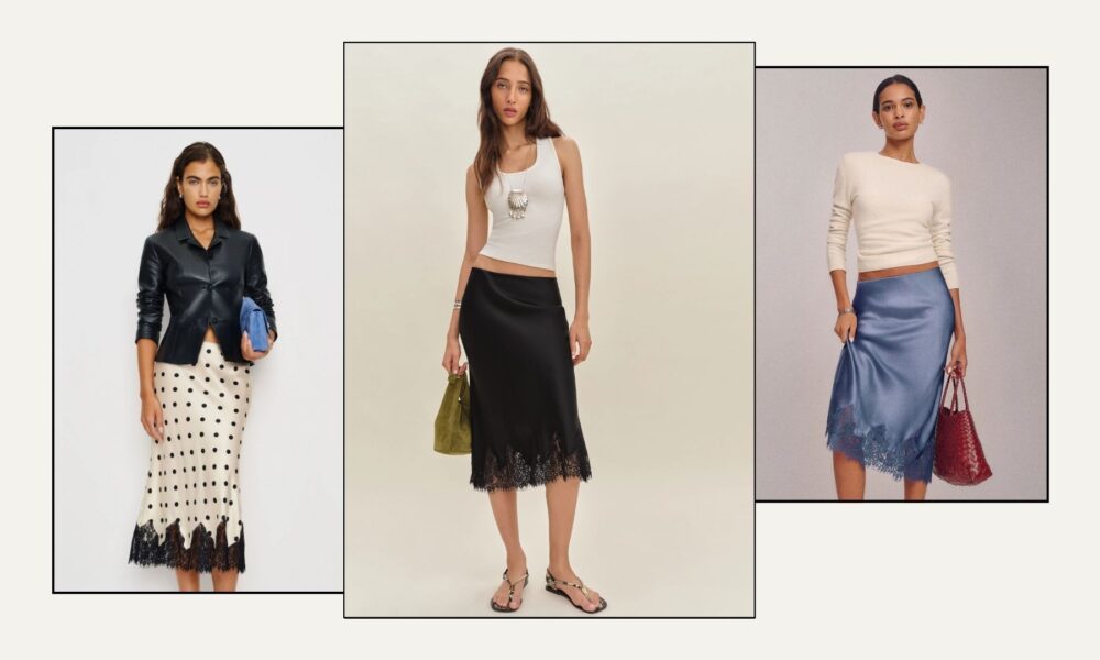 Reformation’s Lace-Trim Skirt Will Be My Most-Worn Autumn Purchase