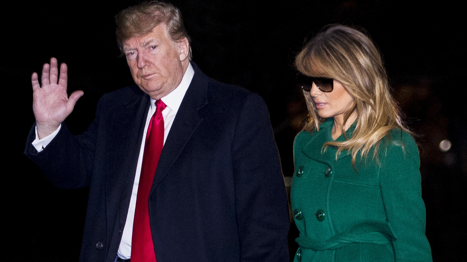 Melania Trump’s Pores and skin-Coloured Leather-based Pants Will All the time Hang-out Her