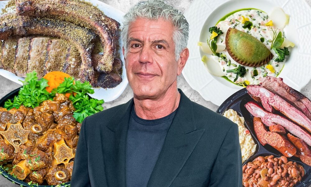 20 Spots Anthony Bourdain Liked To Eat At Throughout The US