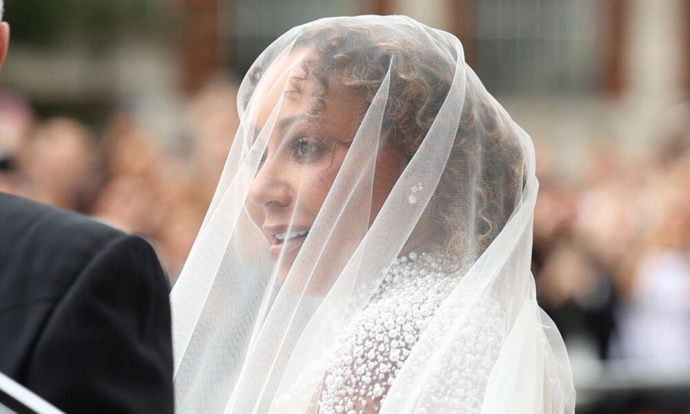 Mel B Dons Bedazzled Plunging Bare Robe for Second Marriage ceremony