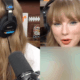 Taylor Swift’s Orange Lipstick from the TS12 Announcement Taylor Swift’s Orange Lipstick from the TS12 Announcement