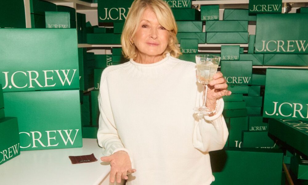Martha Stewart Wore J.Crew’s Finest-Promoting Rollneck Sweater