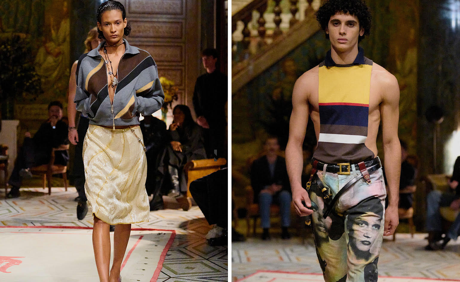Dario Vitale makes sexually-charged debut for Versace, digging into to the Gianni Versace’s Nineteen Eighties archive Dario Vitale makes sexually-charged debut for Versace, digging into to the Gianni Versace’s Nineteen Eighties archive