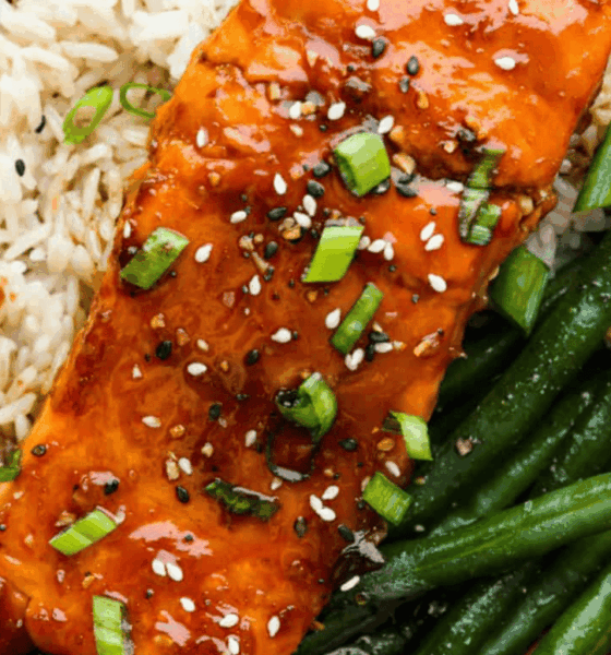 Air Fryer Teriyaki Salmon | The Recipe Critic
