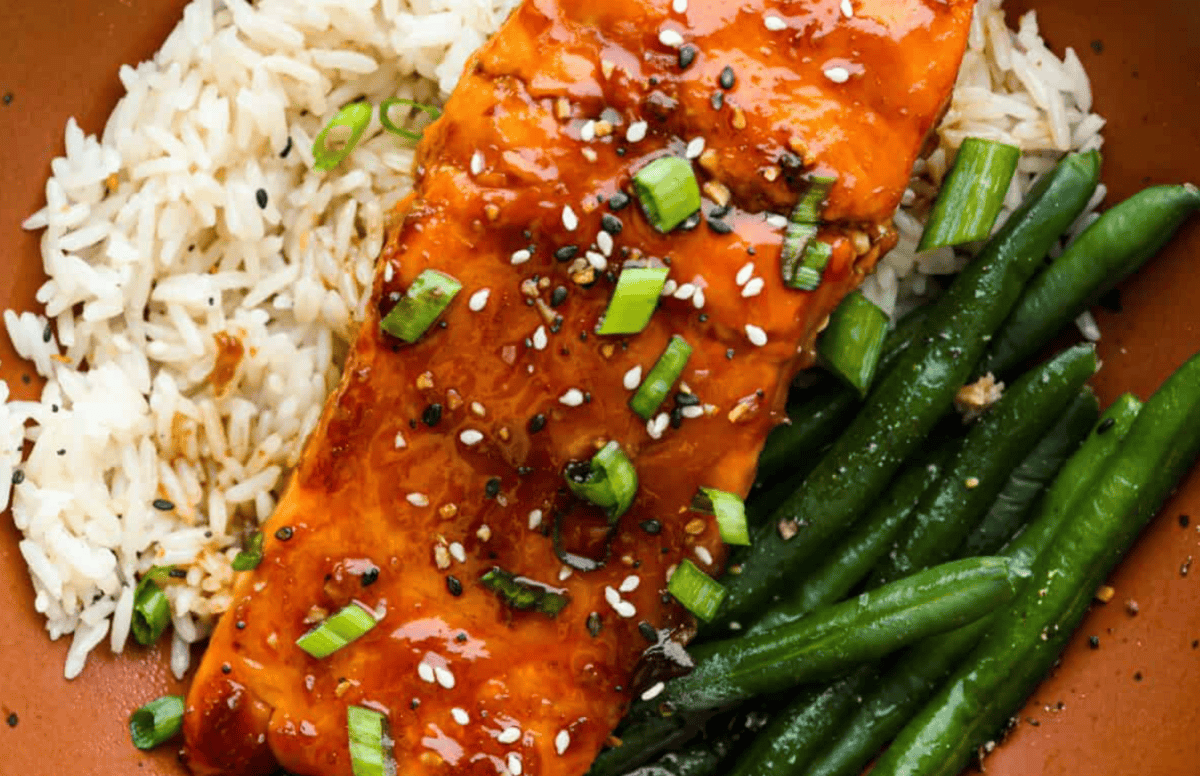 Air Fryer Teriyaki Salmon | The Recipe Critic