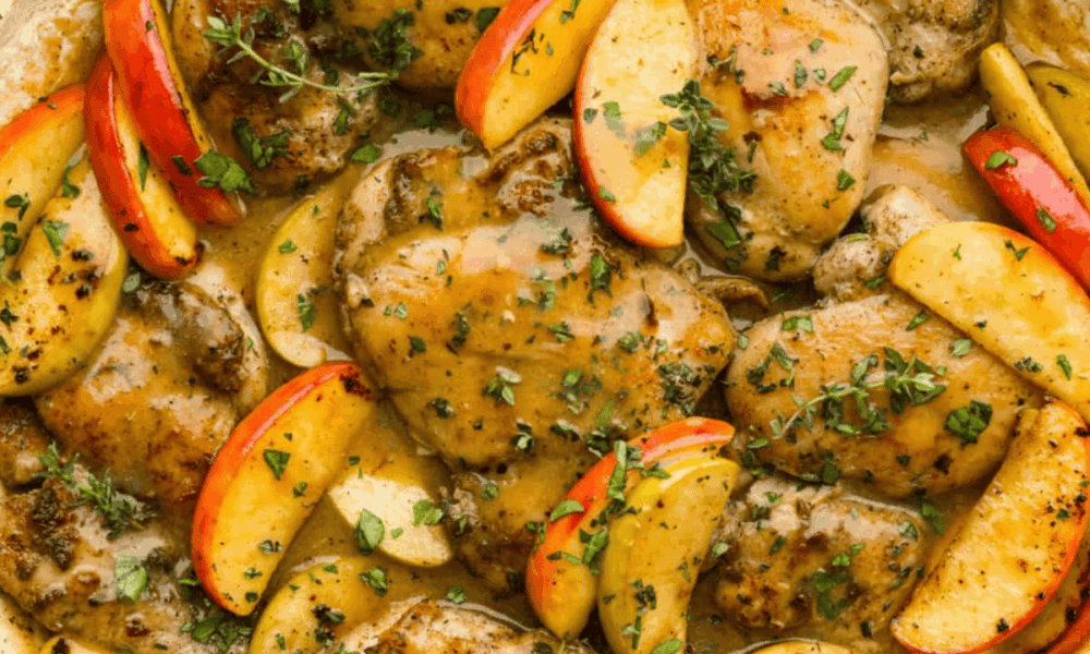 Apple Cider Hen Thighs | Simple Fall Dinner