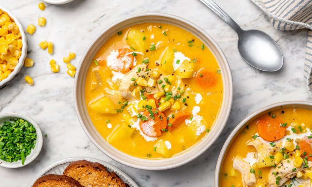 Hen Corn Chowder | Skinnytaste