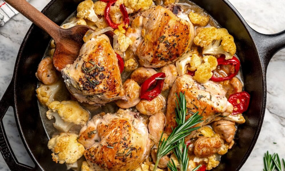 Rooster Scarpariello (Low-Carb Model) | Skinnytaste