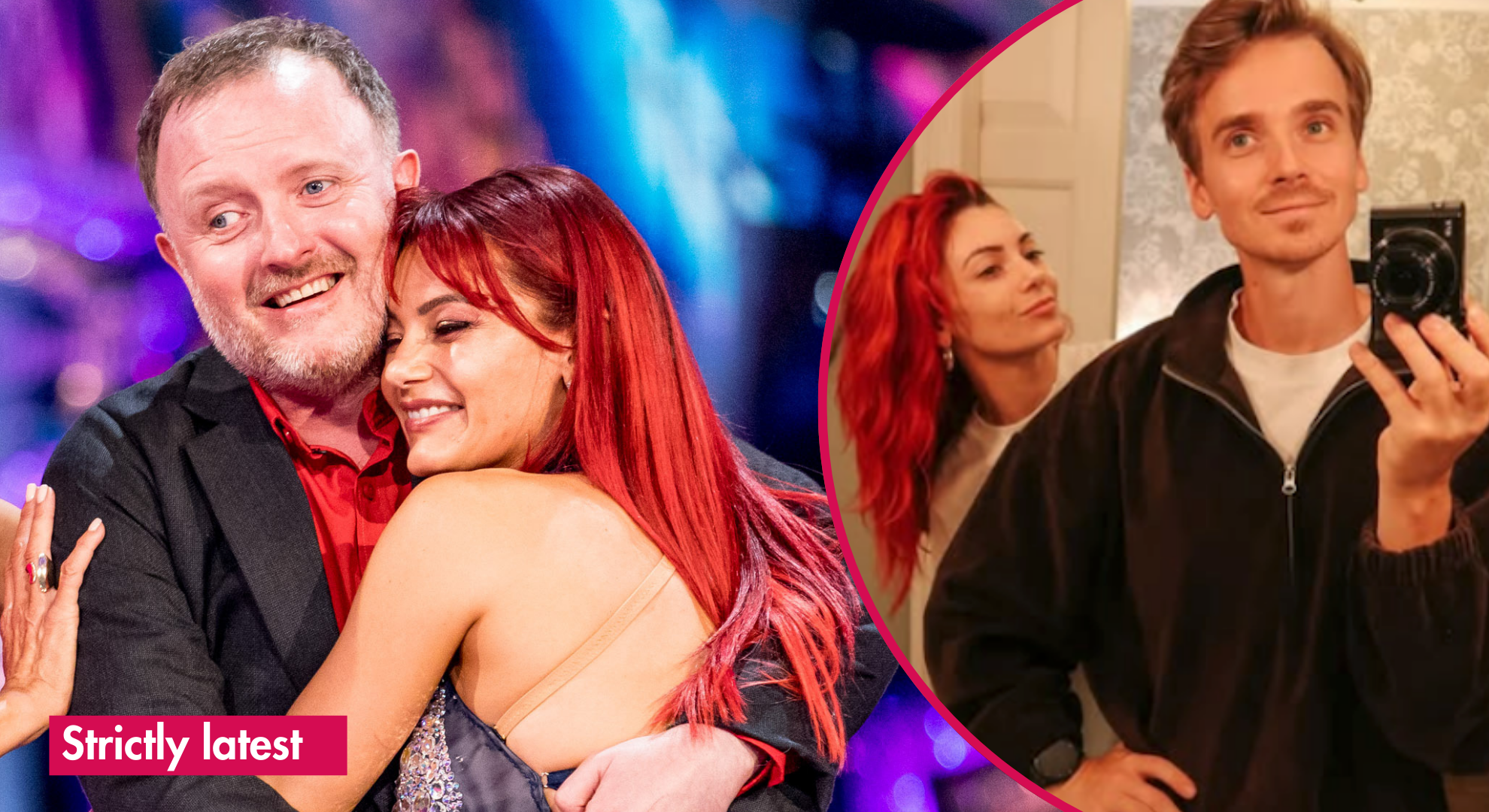 Dianne Buswell provides first glimpse of her child bump as pregnant Strictly star reunites with Chris McCausland