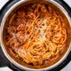 On the spot Pot Spaghetti and Meat Sauce (One-Pot Meal) l Skinnytaste