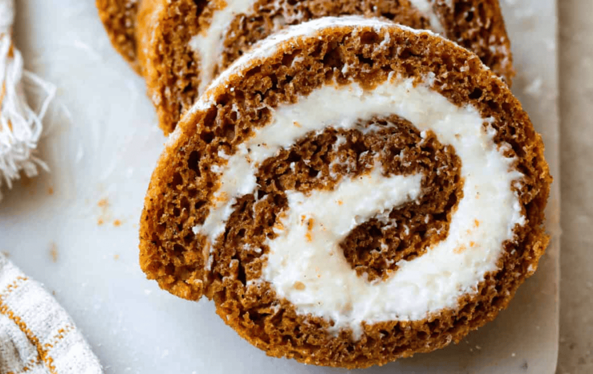 Straightforward Pumpkin Roll Recipe with Cream Cheese Filling Straightforward Pumpkin Roll Recipe with Cream Cheese Filling