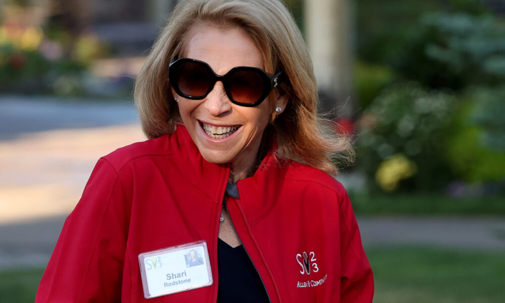 Submit-Paramount sale, Shari Redstone is ‘full velocity forward’ on addressing antisemitism