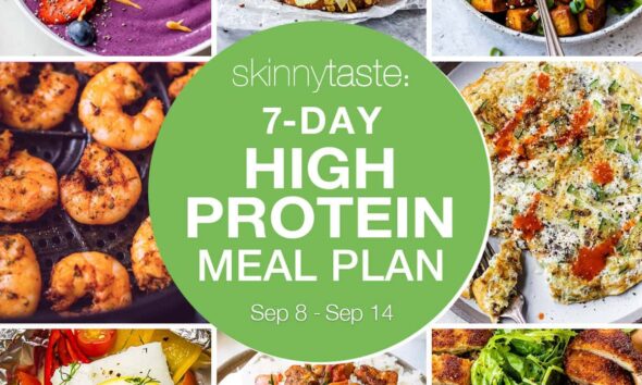 7 Day Excessive Protein Food regimen Meal Plan
