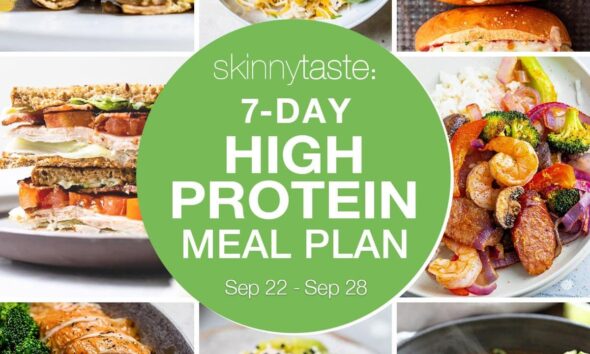 7 Day Excessive Protein Eating regimen Meal Plan