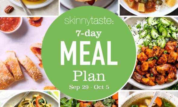 Free 7 Day Wholesome Meal Plan (Sept. 29- Oct. 5)
