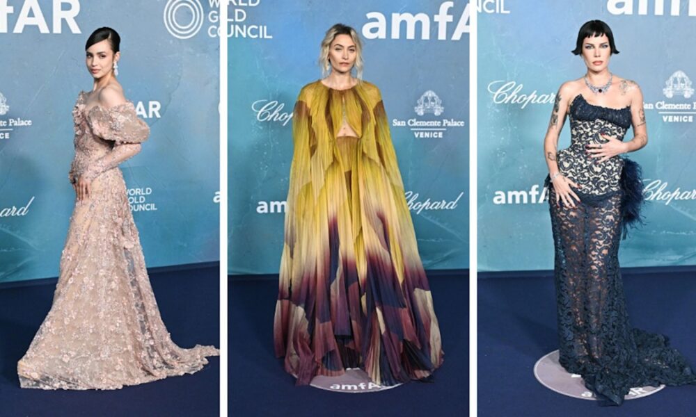 Paris Jackson leads the perfect dressed on the aMFAR Gala 2025 in Venice