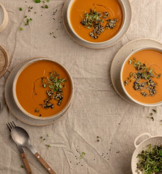 Miso Ginger Candy Potato Soup