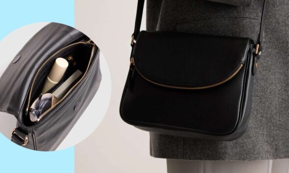 My Quince Leather-based Crossbody Bag Has Hidden Pockets