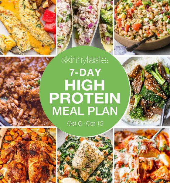 7 Day Excessive Protein Weight loss program Meal Plan